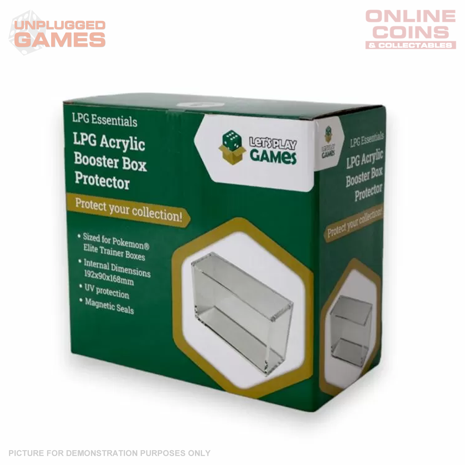 LPG Essentials Acrylic Collector Box - Pokemon Elite Trainer Box